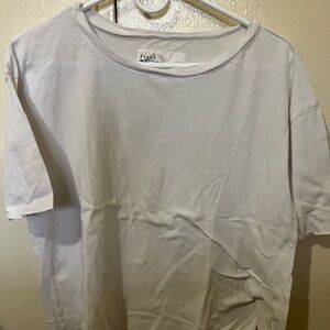 Frank & Eileen, size small, oversized white t shirt